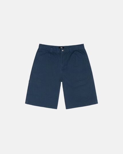 Chino Lavoro Corta Pantaloncini Blu Marino