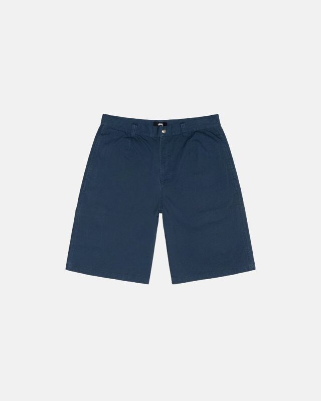 Chino Lavoro Corta Pantaloncini Blu Marino