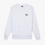 Equipaggio Stussy Di Base Grigio