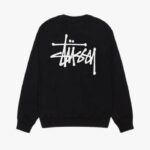 Equipaggio Stussy Di Base Nero