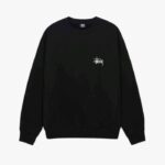Equipaggio Stussy Di Base Nero