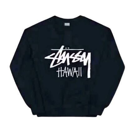 Felpa Unisex Stussy Hawaii Blu