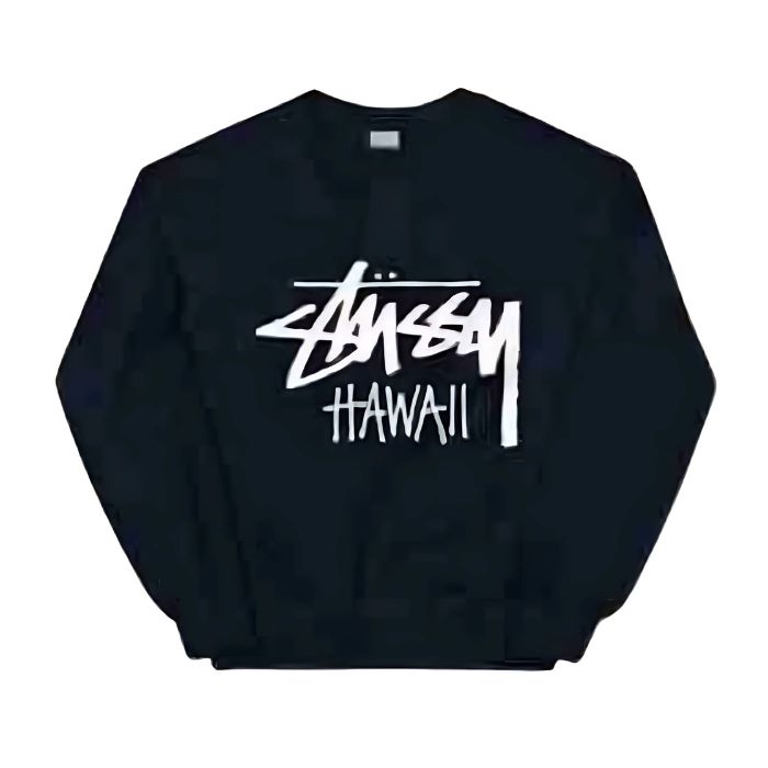 Felpa Unisex Stussy Hawaii Blu Felpa Unisex Stussy Hawaii Blu