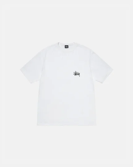 Maglietta bianca Stussy Basic