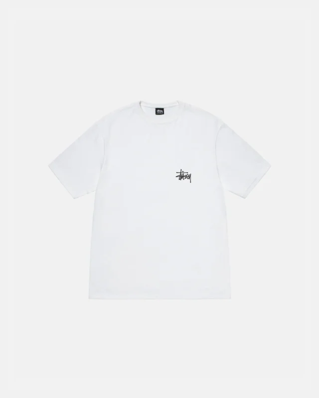 Maglietta bianca Stussy Basic