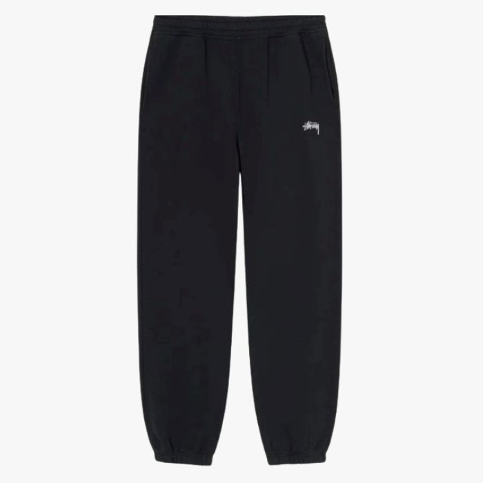 Pantaloni Neri Con Logo Stussy Stock Pantaloni Neri Con Logo Stussy Stock