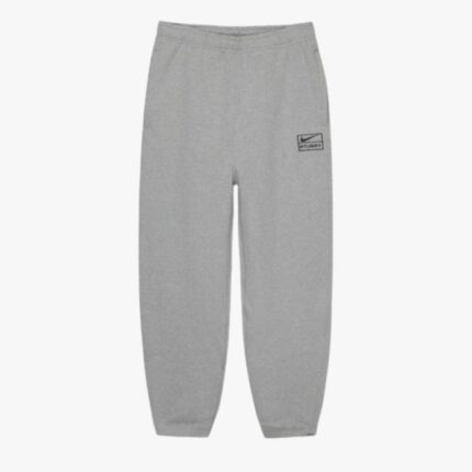 Pantaloni Stussy Nike in pile grigi